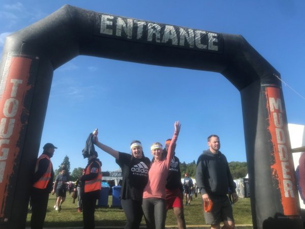 finish line Tough Mudder